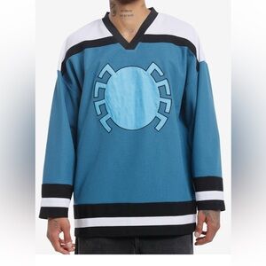 Marvel our universe friendly neighborhood Spider-Man Peter Parker hockey jersey